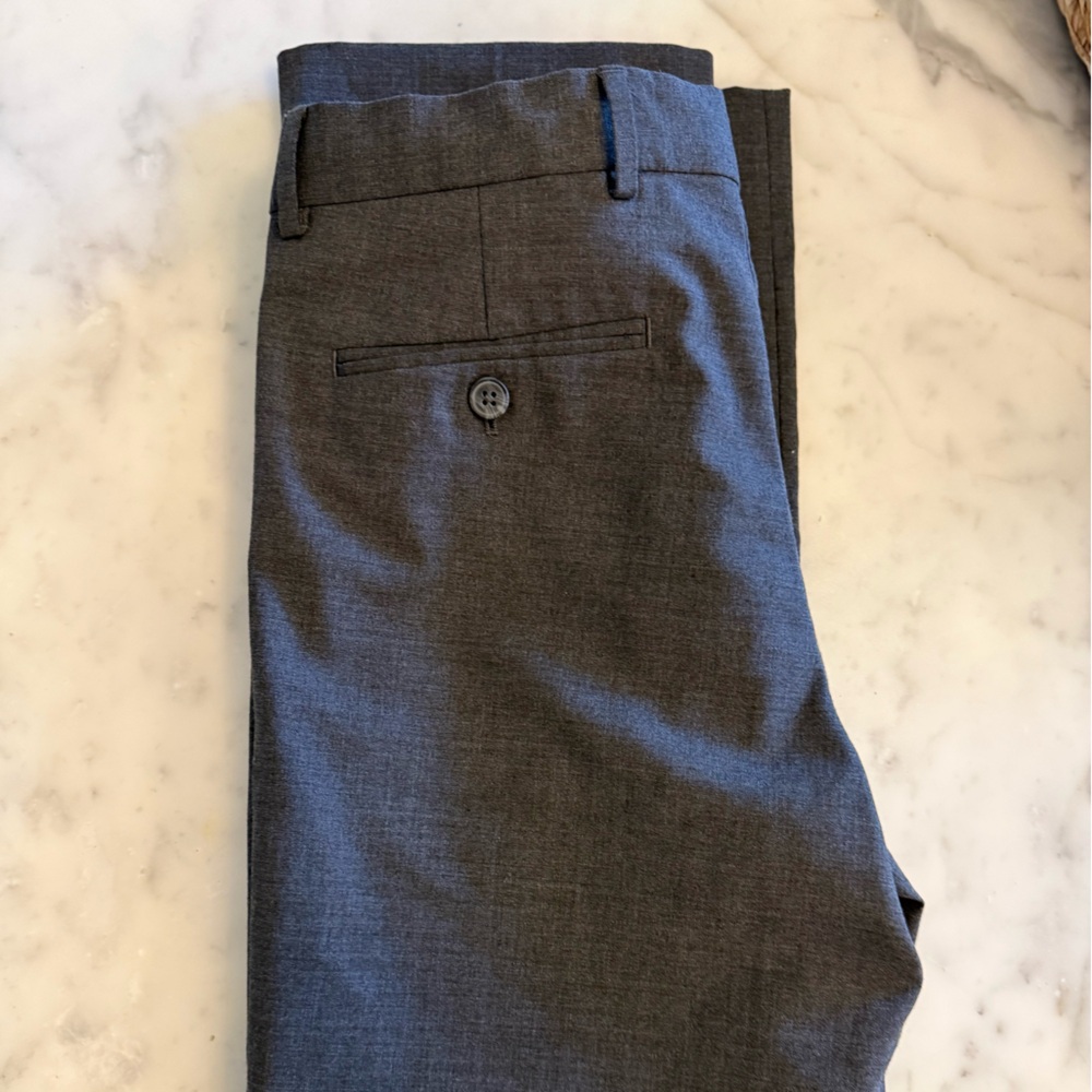 Nordstrom Boys Classic Gray Dress Pants